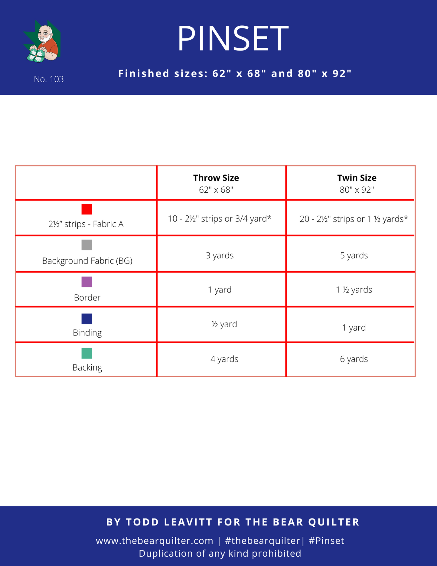 Pinset Pattern