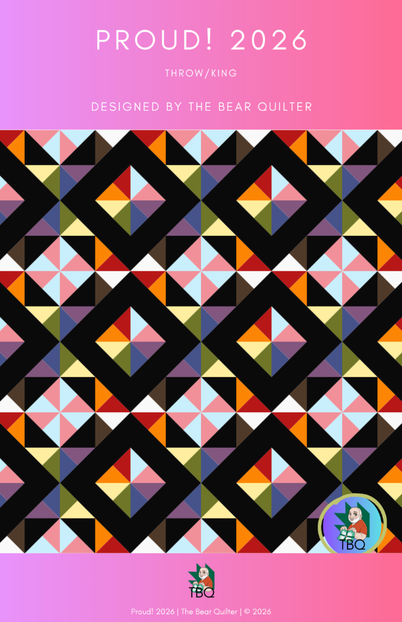 PROUD! 2026 Quilt Pattern (PDF)
