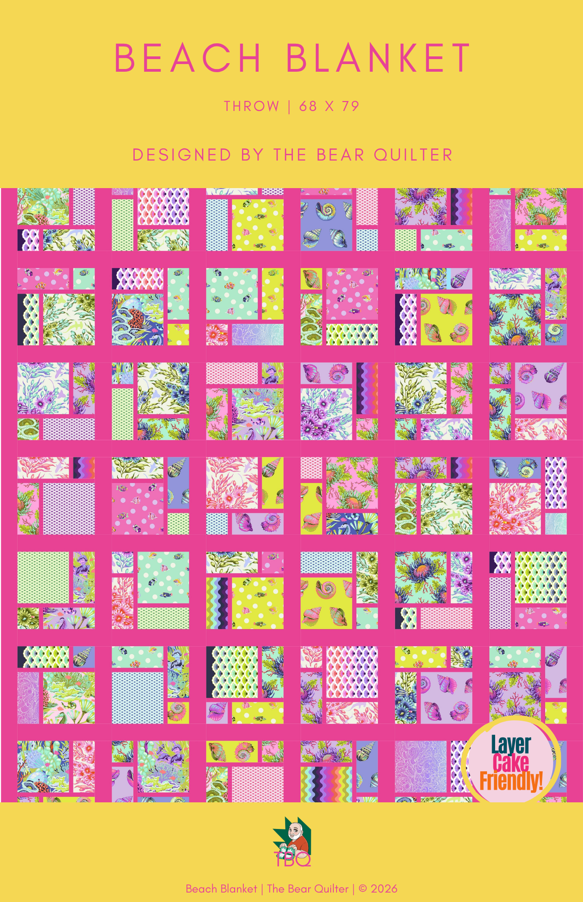 Beach Blanket by The Bear Quilter