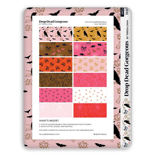 Drop Dead Gorgeous - Flat Fat Stack 12 PC - Fat Quarter Bundle (Preorder)