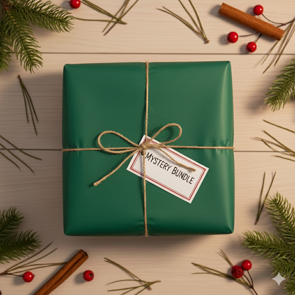 6 Piece Holiday Fat Quarter Bundles - Reds and Greens