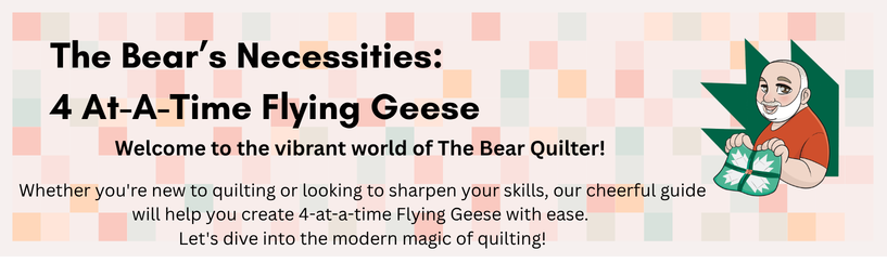 4 At-A-Time Flying Geese Guide