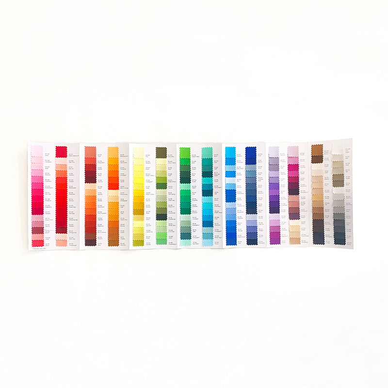 Painter's Palette Solids Color Card - 210 Colors