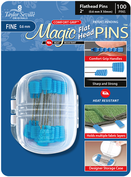 Magic Pins Flat Head Fine 100pc